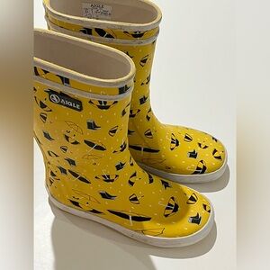 Aigle kids rain boots